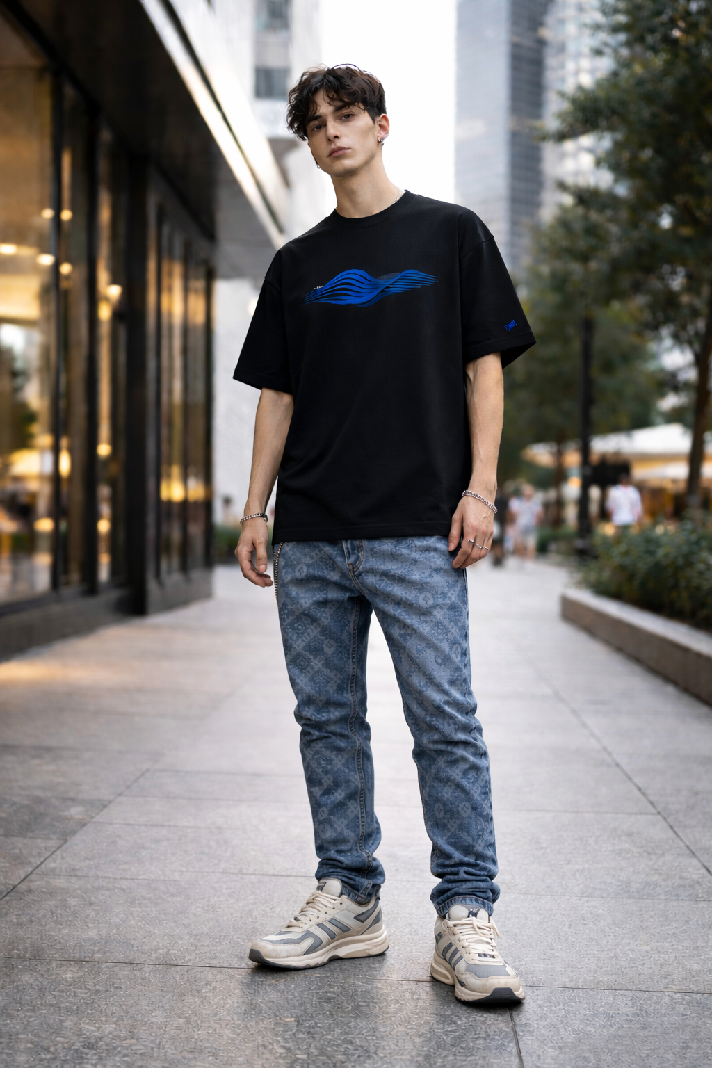 DèɛpEŋD “DEPTH CURRENT” Premium T-Shirt