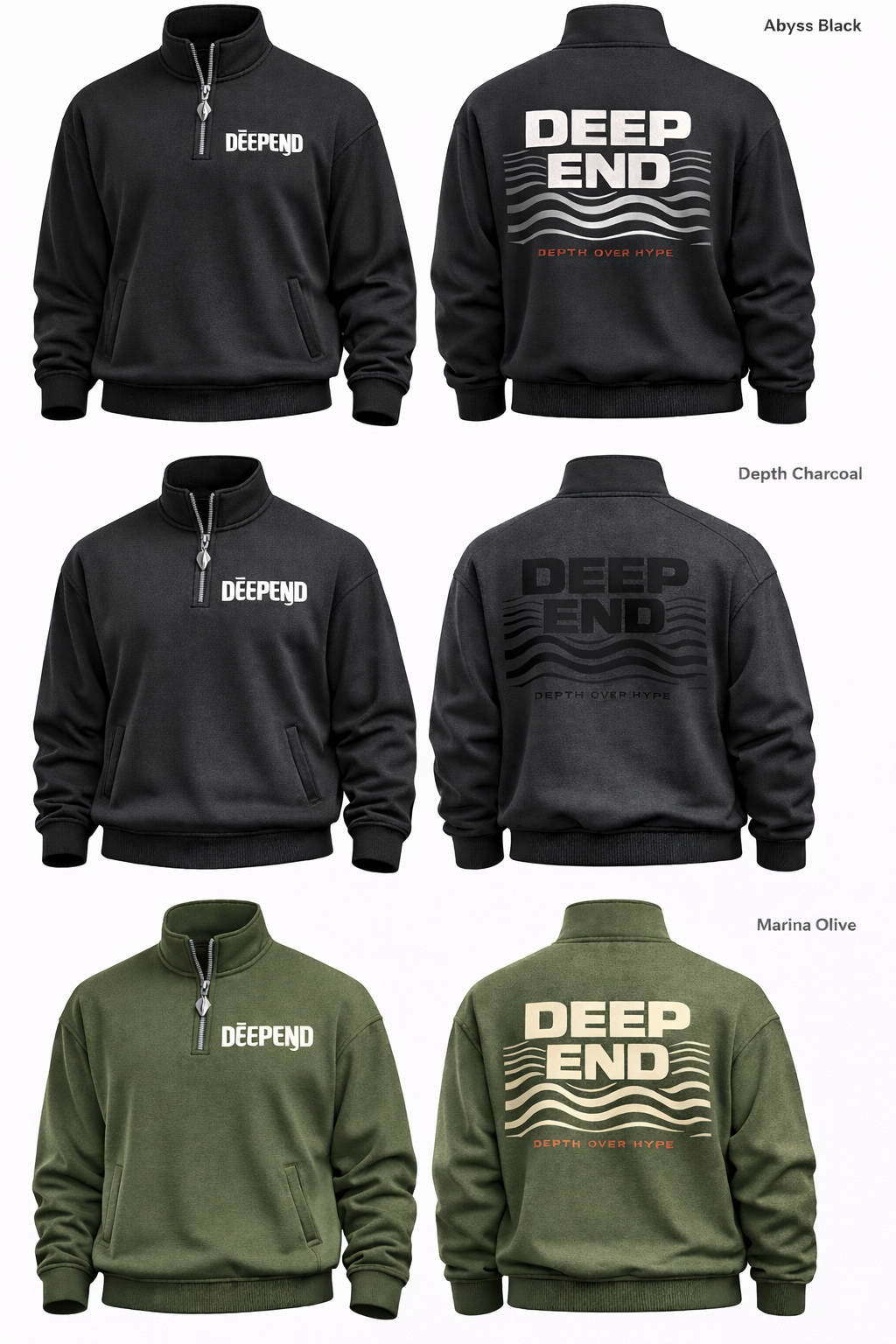 DèɛpEŋD Reflex Quarter-Zip