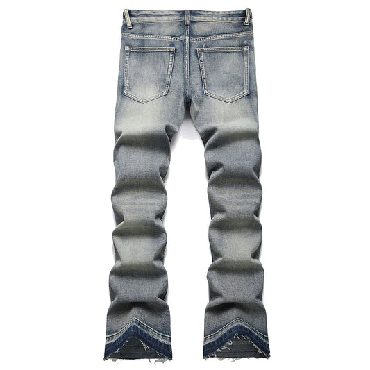 Boot Cut Streetwear Vintage Blue Jeans