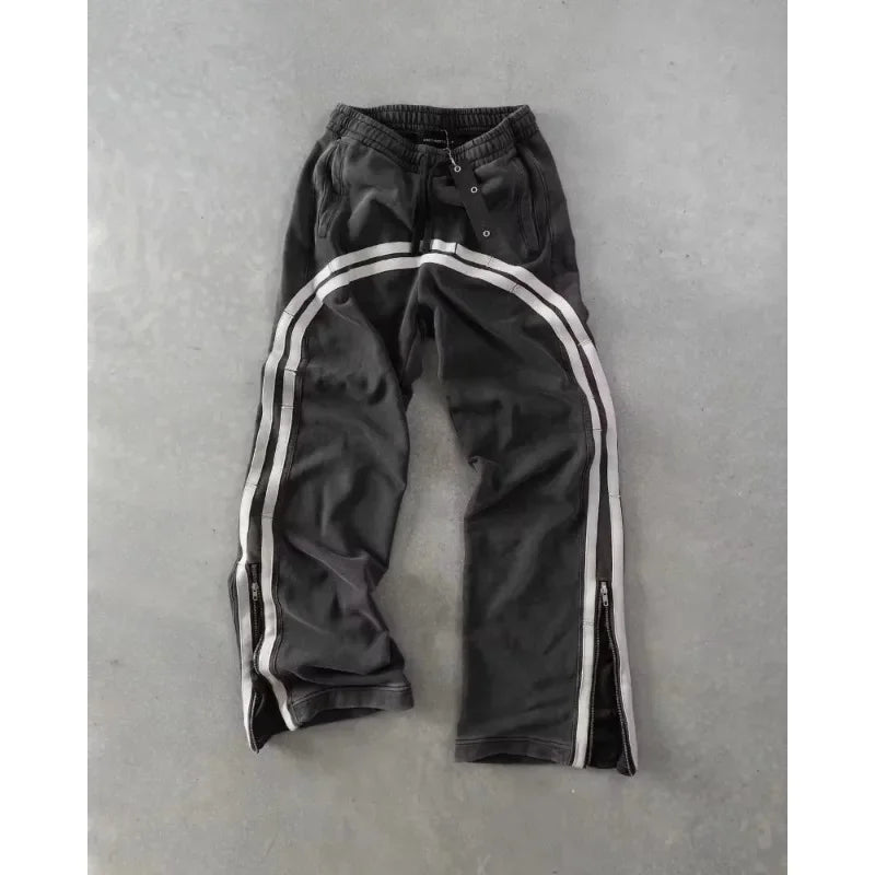 Exquisite 2 Piece Striped Jogger Set