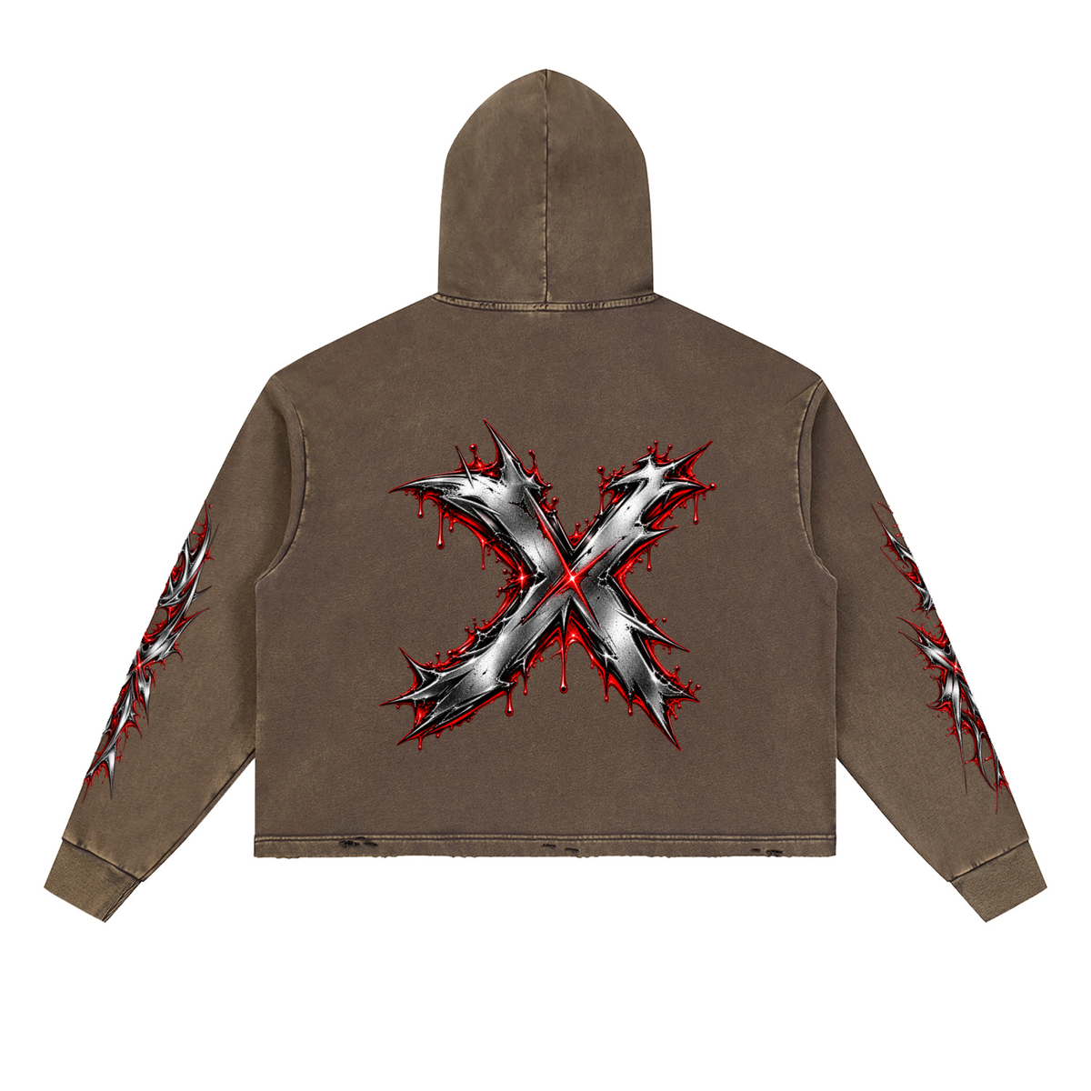 DèɛpEŋD Unbothered Vintage Washed Hoodie