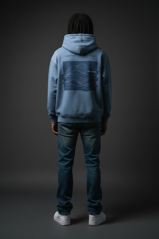DèɛpEŋD Subsurface Hoodie – Back View