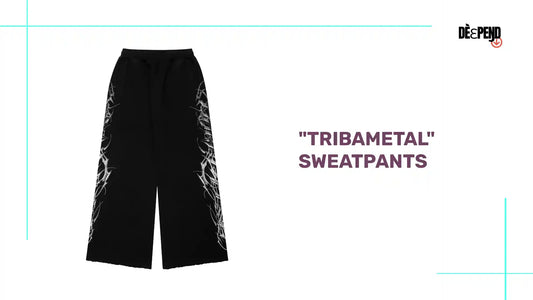 "TRIBAMETAL" SWEATPANTS by@Outfy