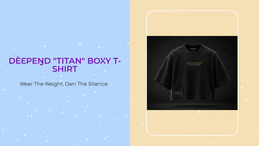 DèɛpEŋD "Titan" Boxy T-Shirt by@Outfy