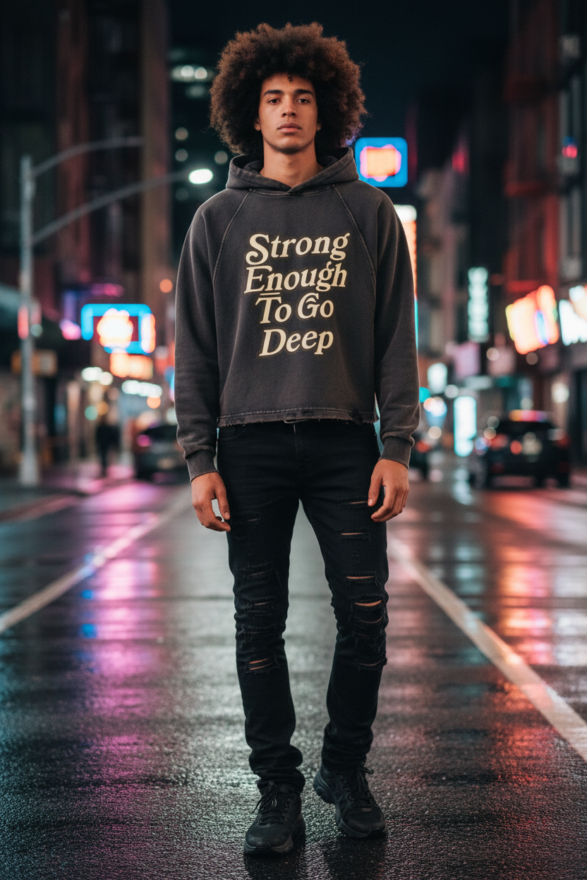 Strong Enough To Go Deep – Front