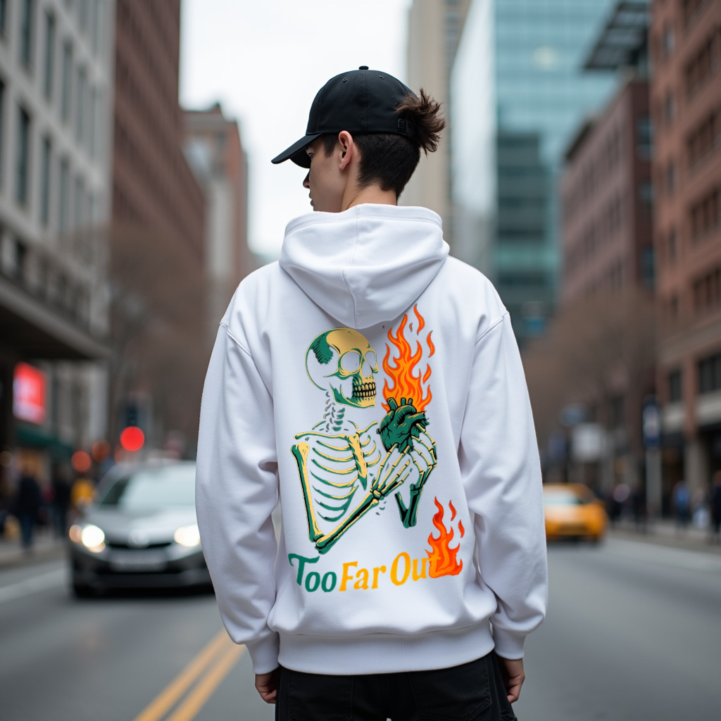 DèɛpEŋD Too Far Out Hoodie