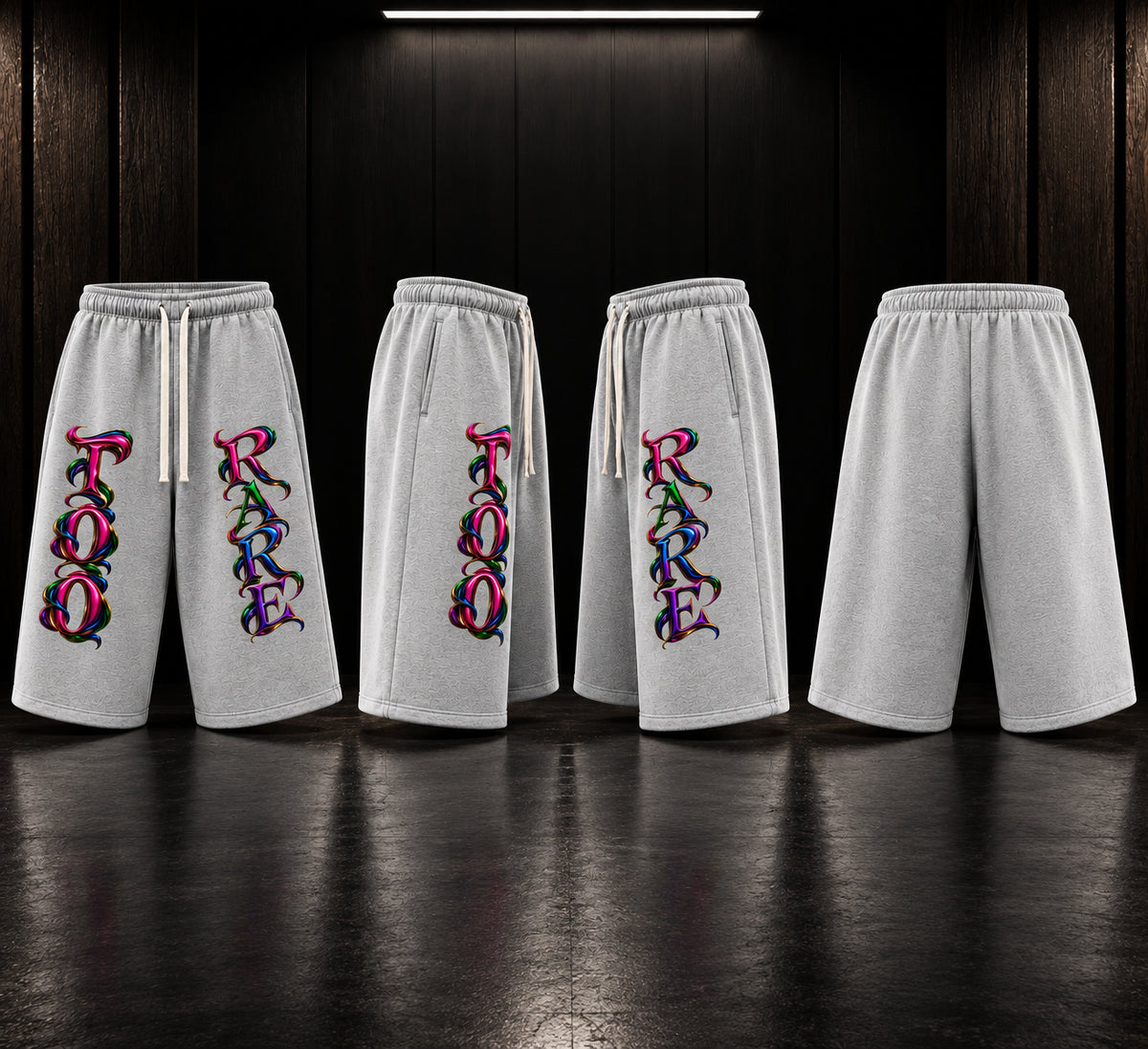 DèɛpEŋD Too Rare Three-quarter Shorts