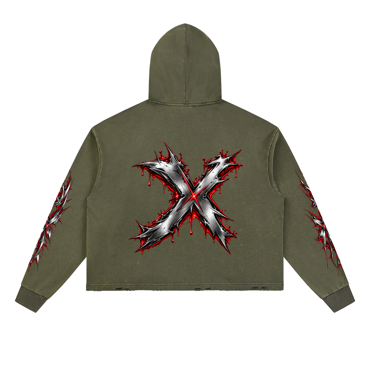 DèɛpEŋD Unbothered Vintage Washed Hoodie