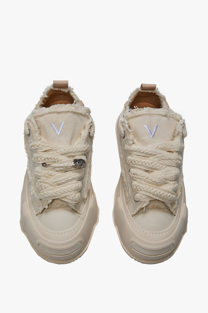 Valabasas Vision Shoes - Cream Leather — product image 6