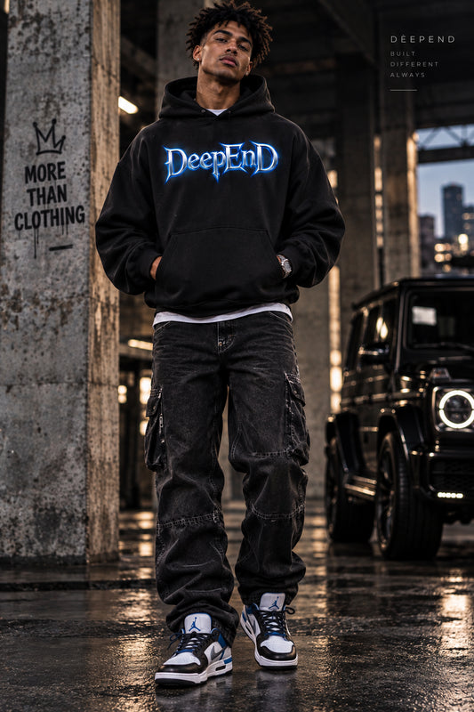 DèɛpEŋD Motion Boxy Oversized Hoodie