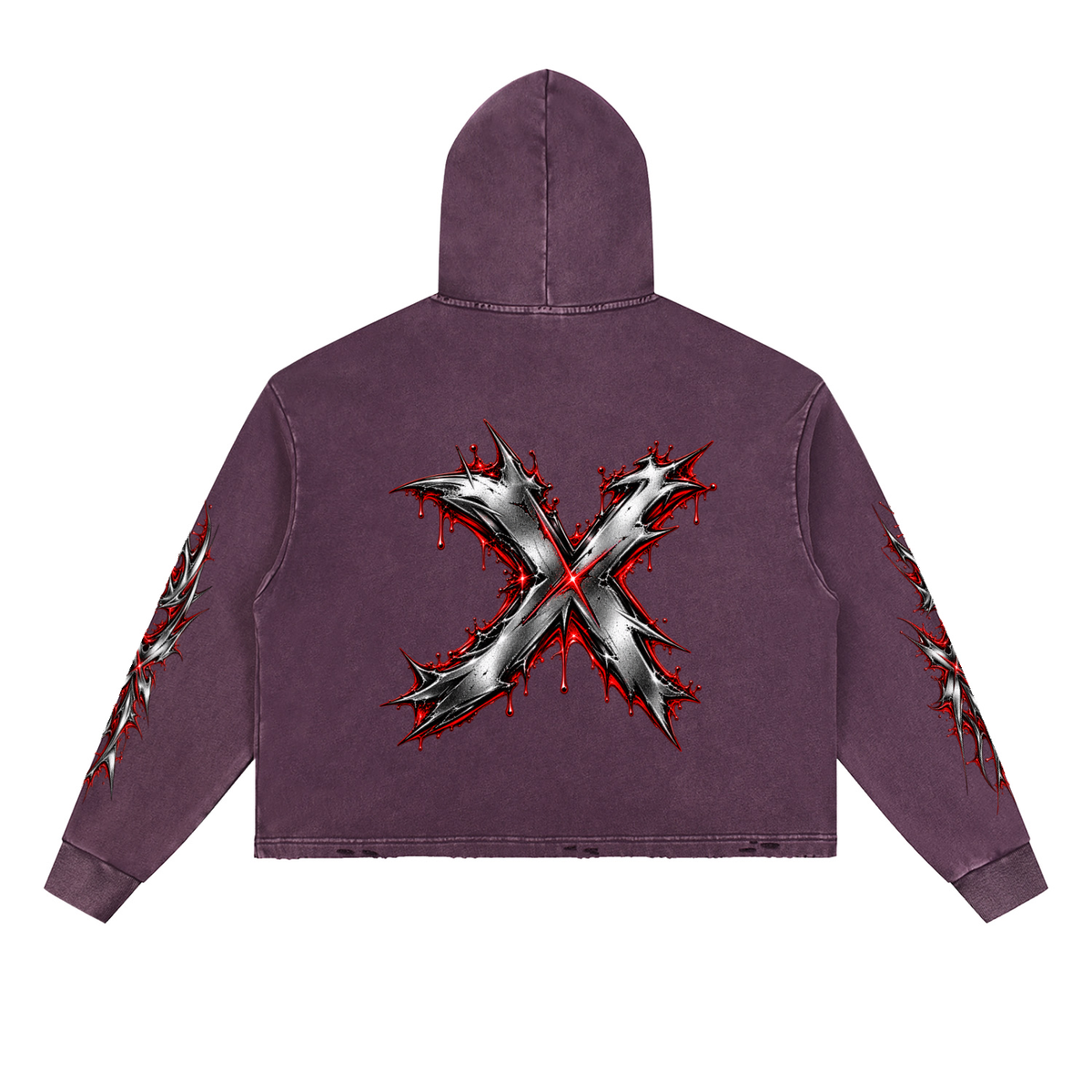 DèɛpEŋD Unbothered Vintage Washed Hoodie