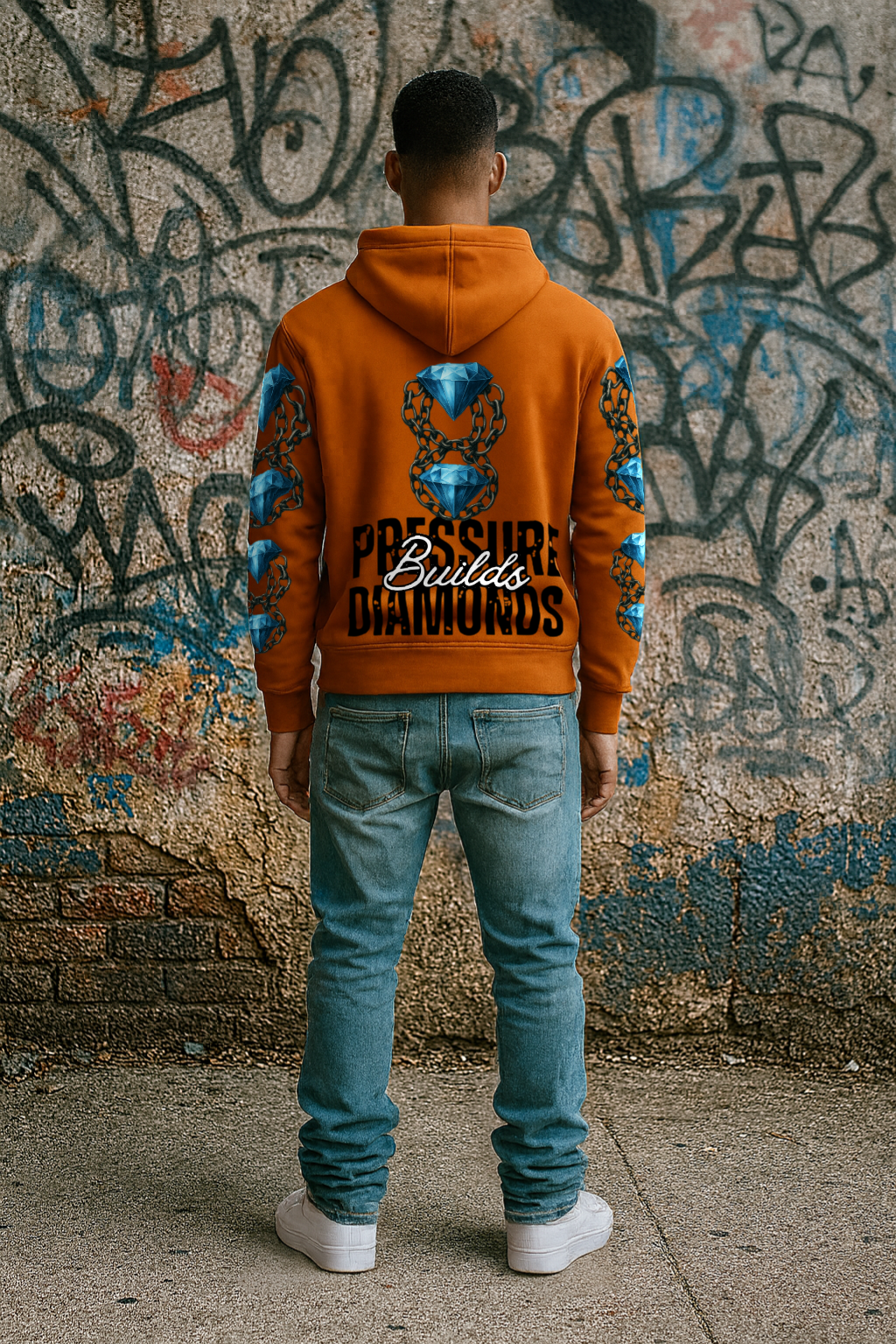 DèɛpEŋD Pressure & Diamonds Hoodie