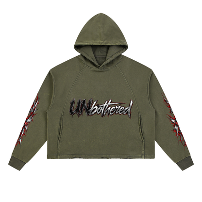 DèɛpEŋD Unbothered Vintage Washed Hoodie