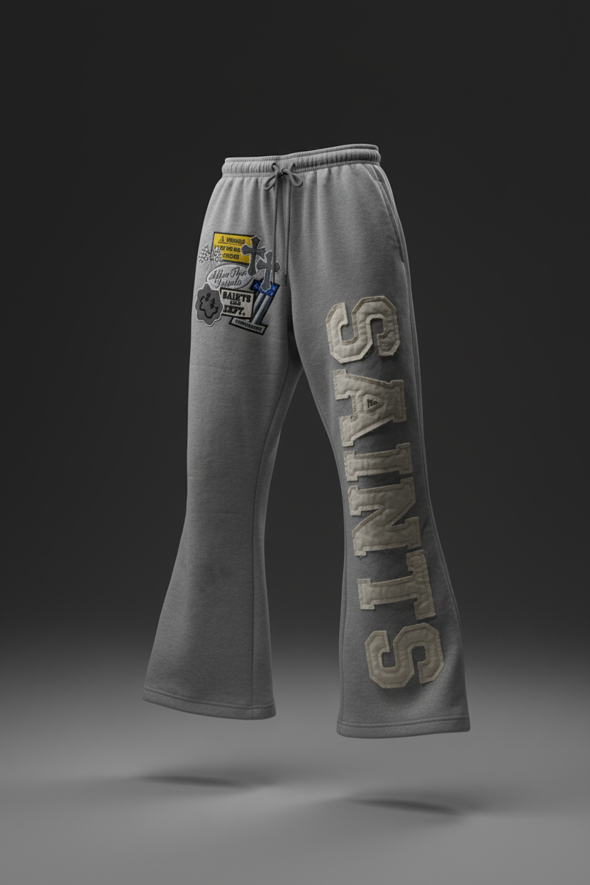 3D Mockup – Saints Joggers Color 2