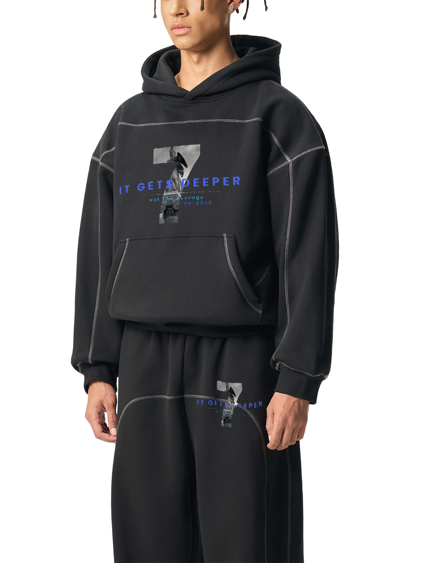 DèɛpEŋD "It Gets Deeper" Athletic Set