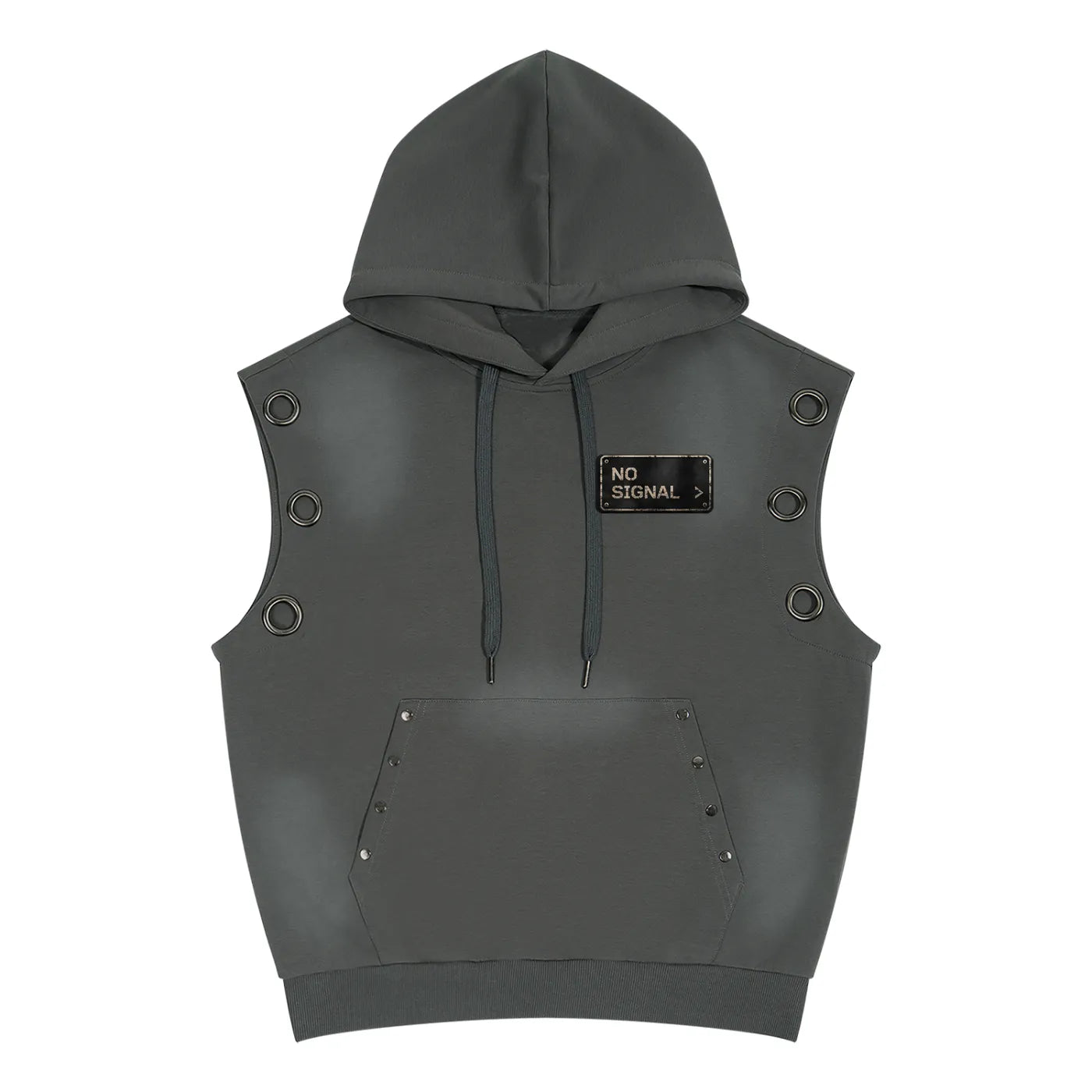 DèɛpEŋD "No Signal" Sleeveless Hoodie