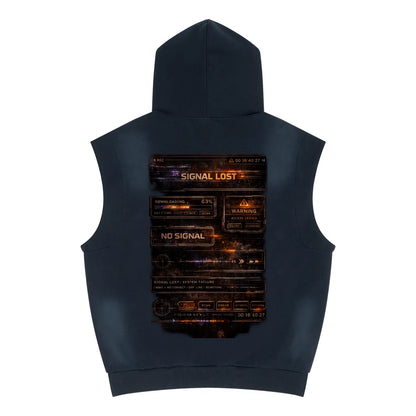 DèɛpEŋD "Blackout" Sleeveless Hoodie — product image 9