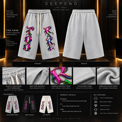 DèɛpEŋD Too Rare Three-quarter Shorts — product image 3