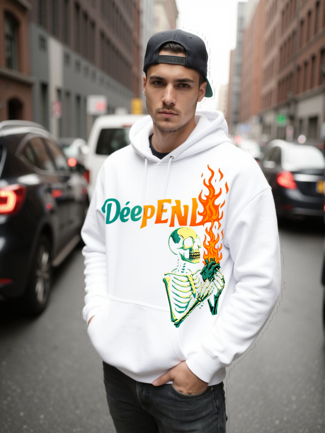 DèɛpEŋD Too Far Out Hoodie
