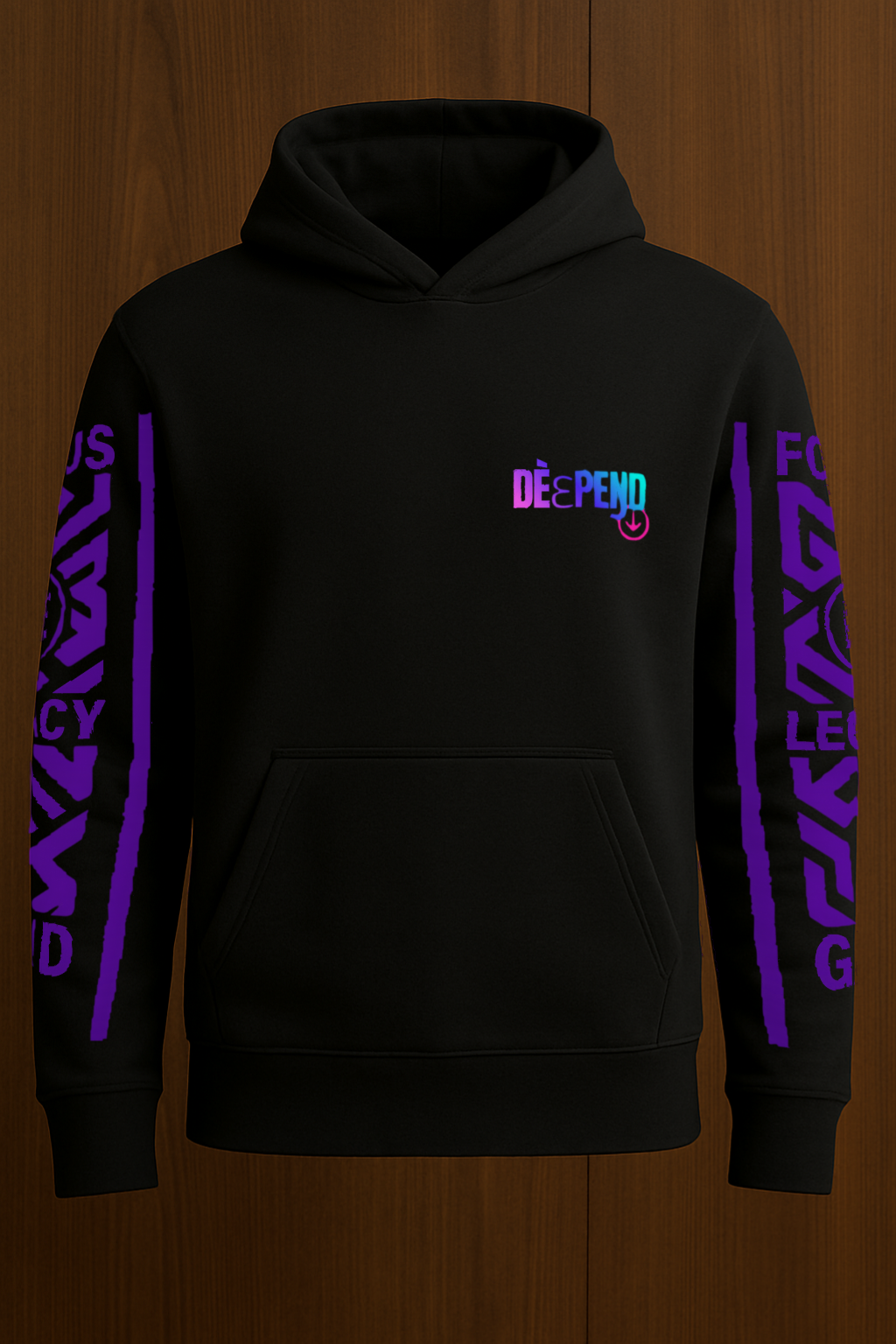 DèɛpEŋD GeoPrint Hoodie