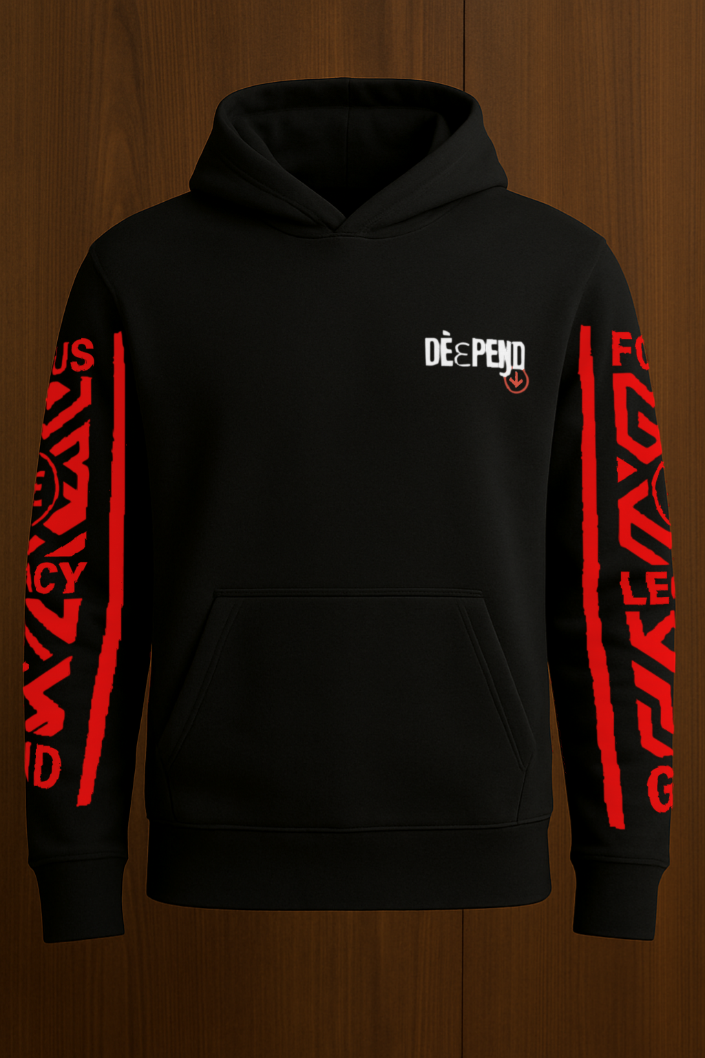 DèɛpEŋD GeoPrint Hoodie