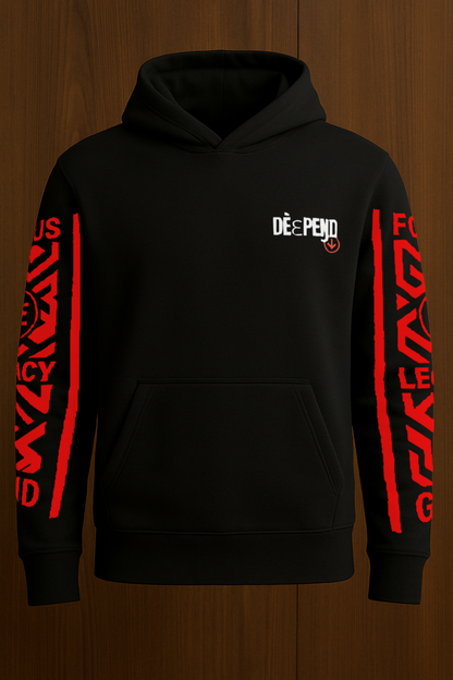 DèɛpEŋD GeoPrint Hoodie — product image 3
