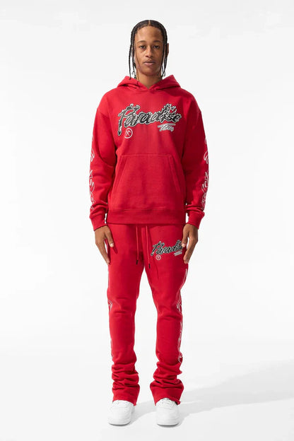 Jordan Craig Paradise Tour Fleece Stacked Joggers - Chicago — lifestyle view