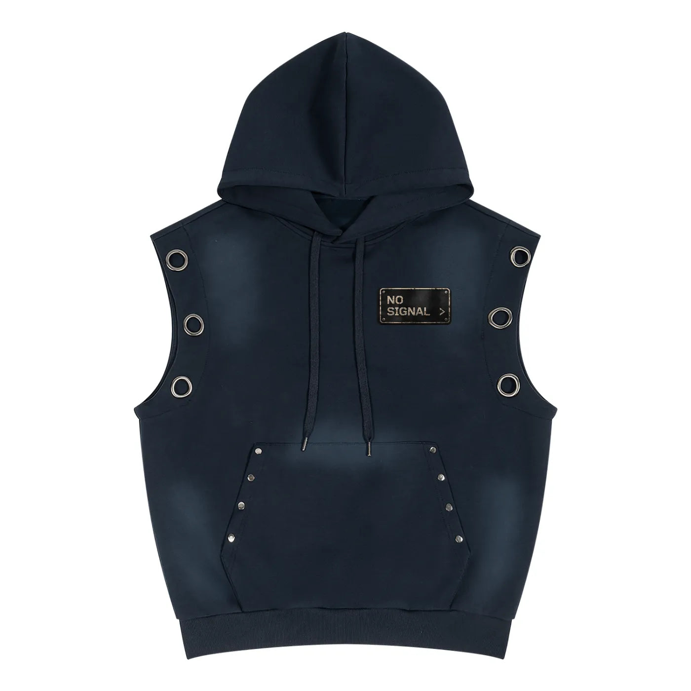 DèɛpEŋD "No Signal" Sleeveless Hoodie