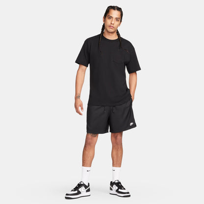 Nike Mens Club Woven Shorts - Black/White — product image 11