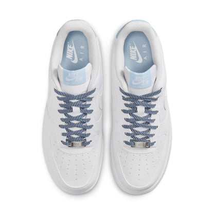 Nike Womens Air Force 1 '07 White/Light Armory Blue — product image 6