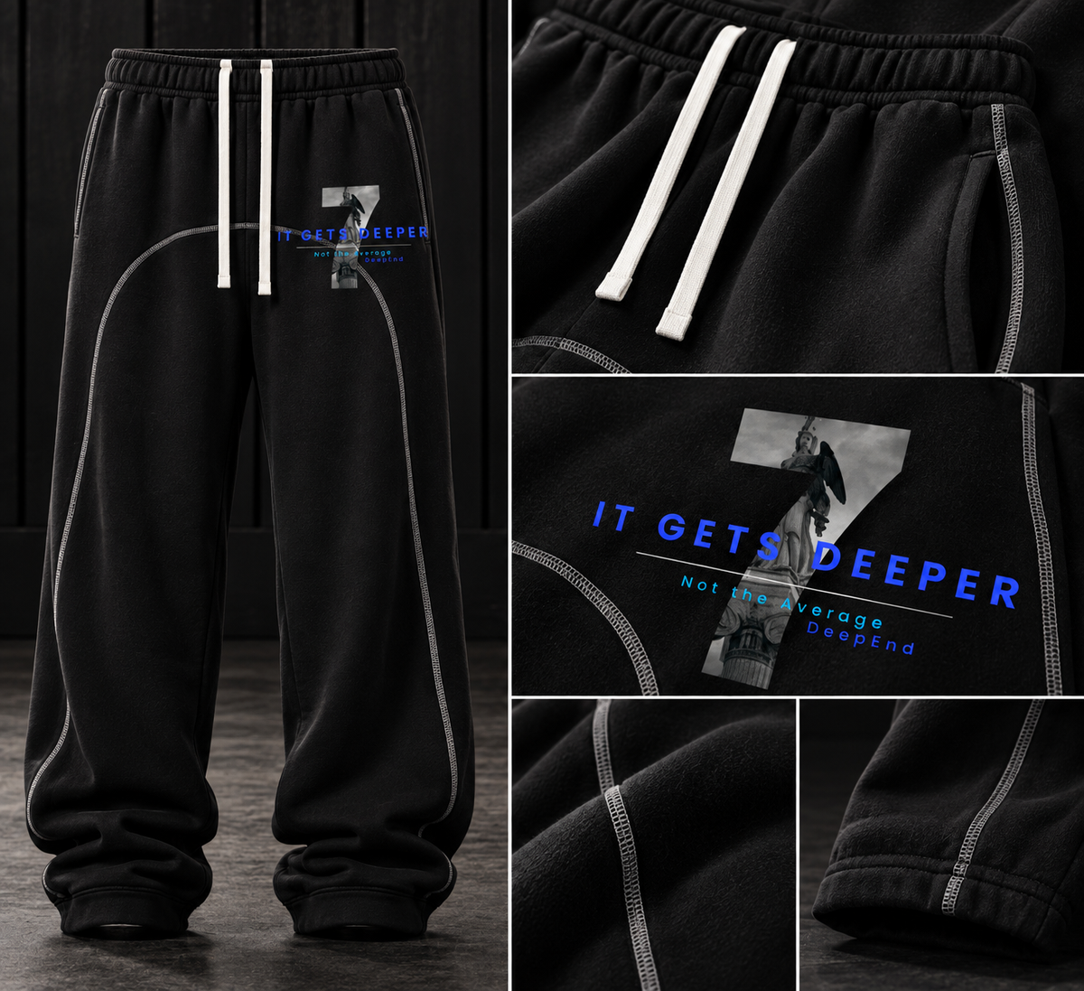 DèɛpEŋD "It Gets Deeper" Athletic Set