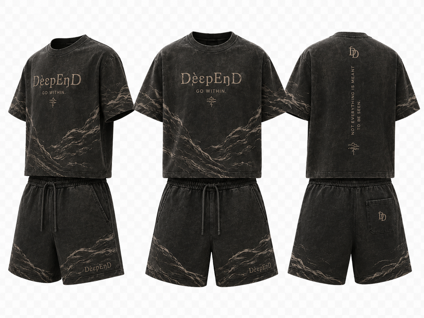 DèɛpEŋD "Go Within" Short Set
