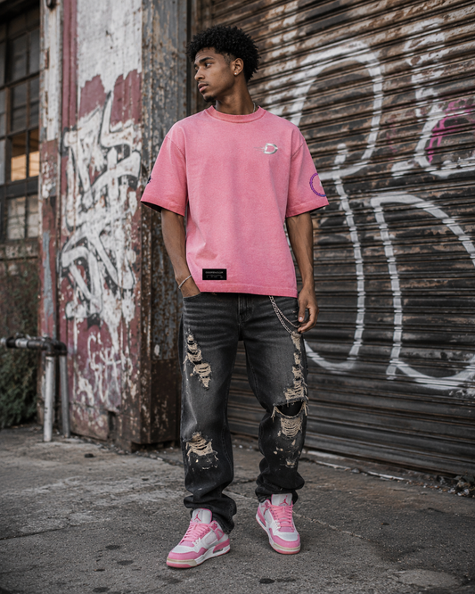 DèɛpEŋD Frequency Raw Edge Tee