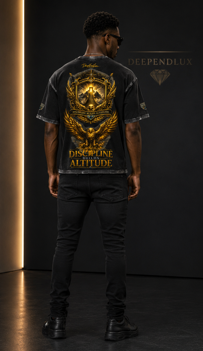DèɛpEŋD "Ascension" Snow Wash Boxy Fit T-Shirt