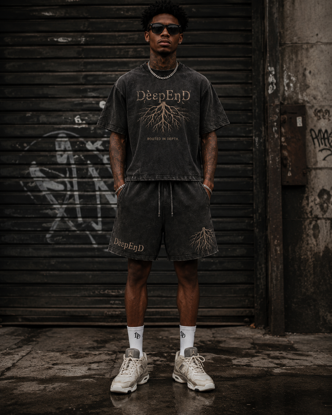 DèɛpEŋD Rooted Short Set