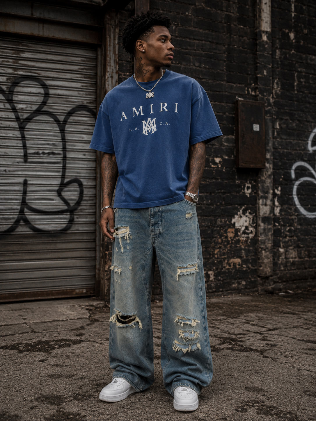 VINTAGE DESTRUCTION DENIM