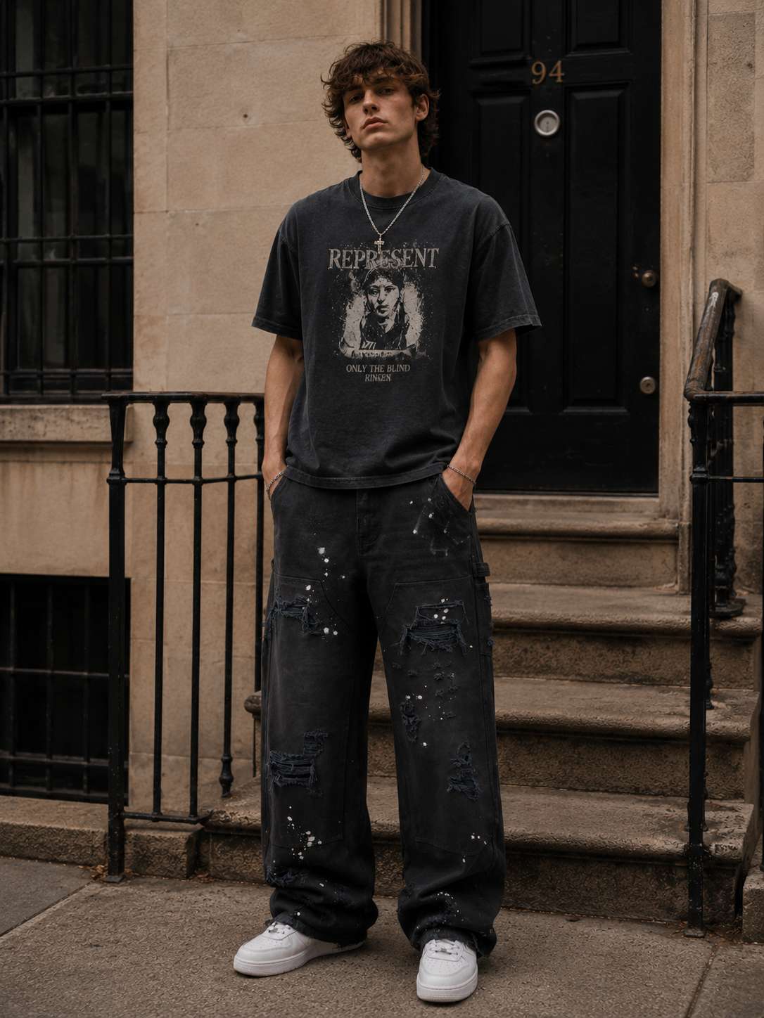 DESTROYED CARPENTER PANTS