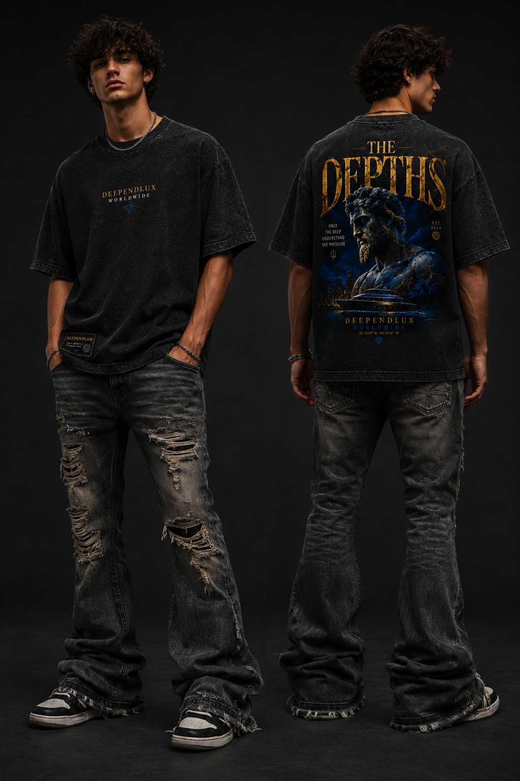 DèɛpEŋD "Titan" Boxy T-Shirt