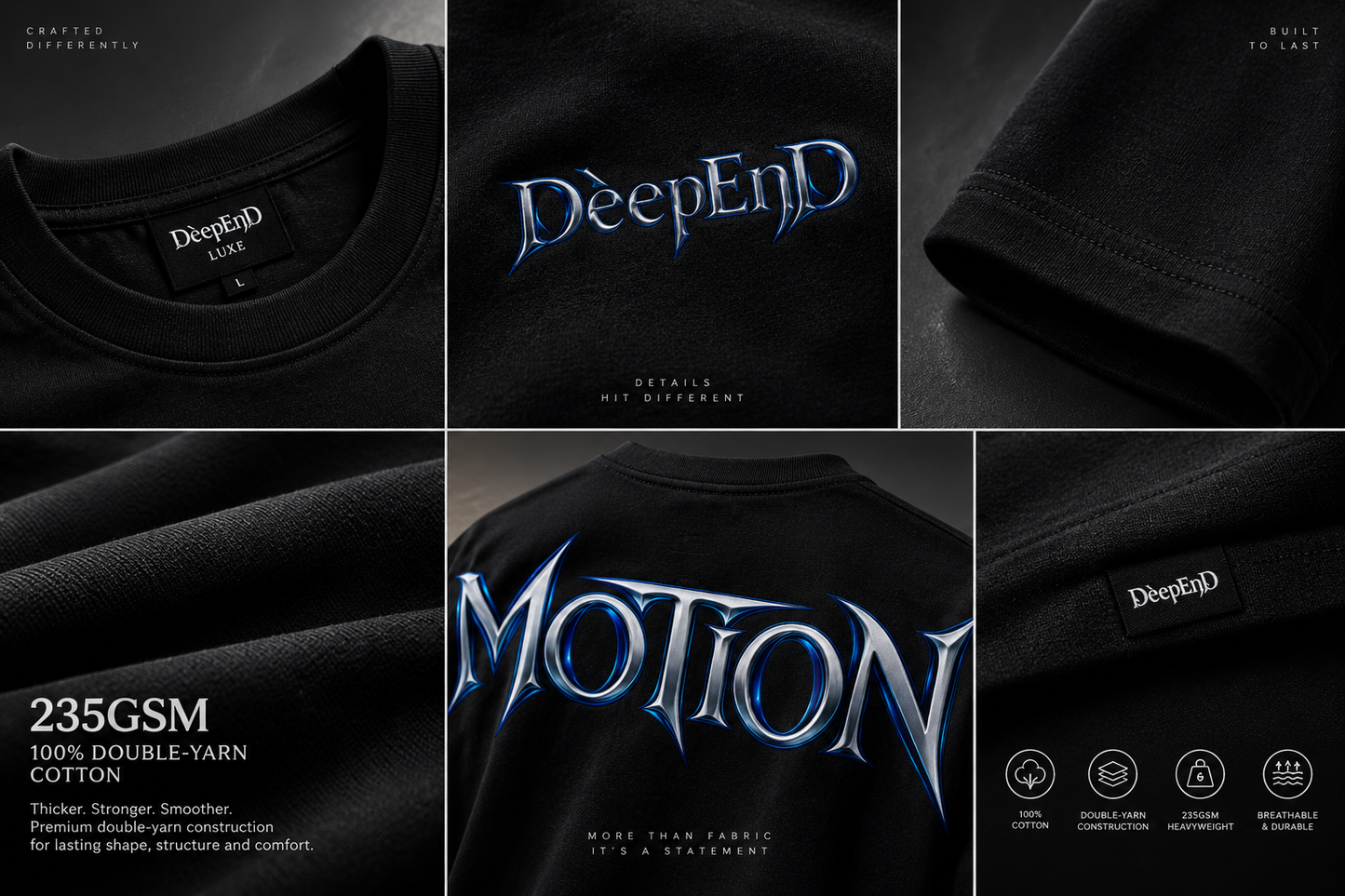 DèɛpEŋD Big Motion T-Shirt