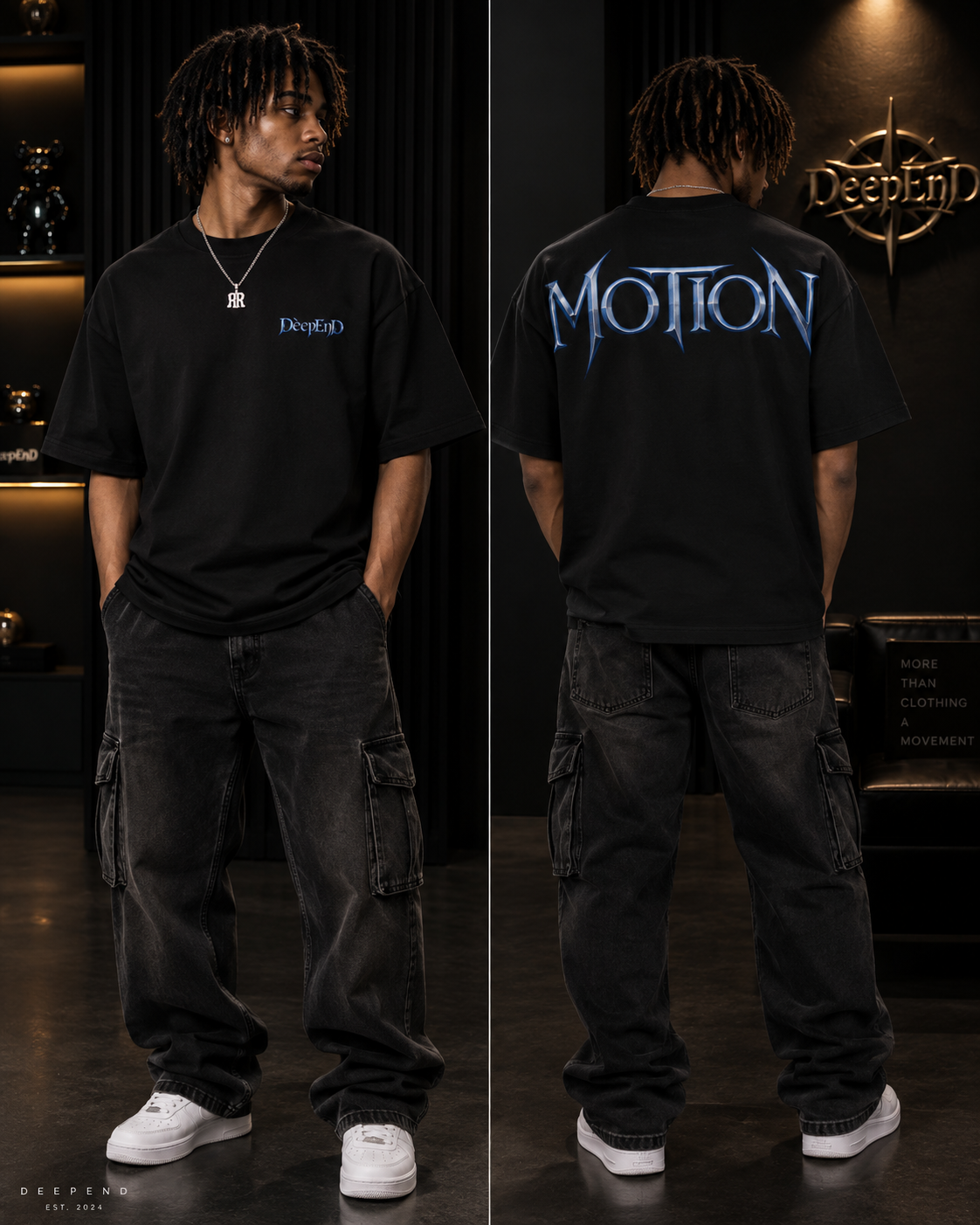 DèɛpEŋD Big Motion T-Shirt
