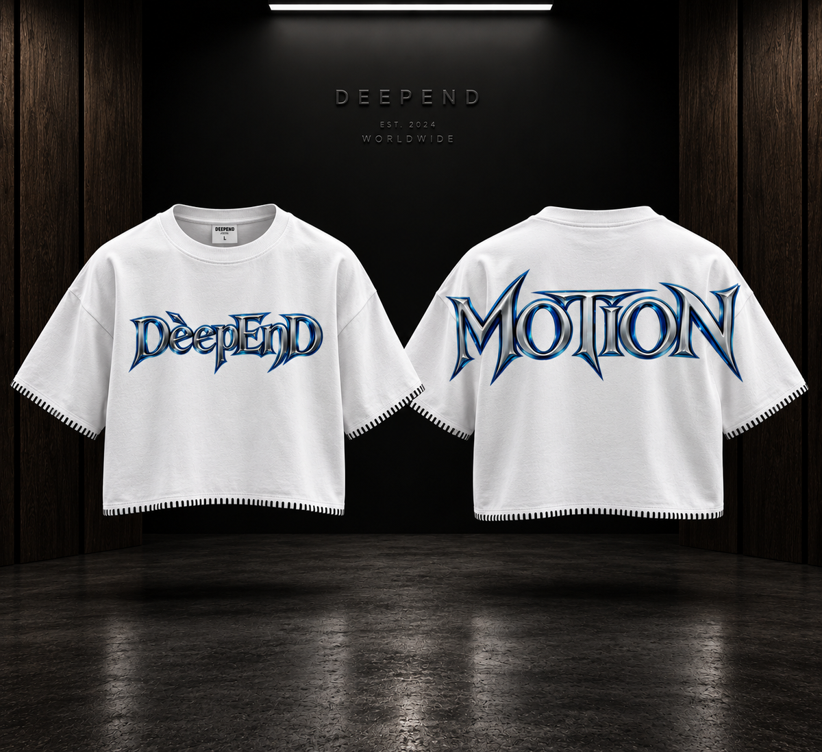 DèɛpEŋD Motion Boxy-Fit  T-shirt