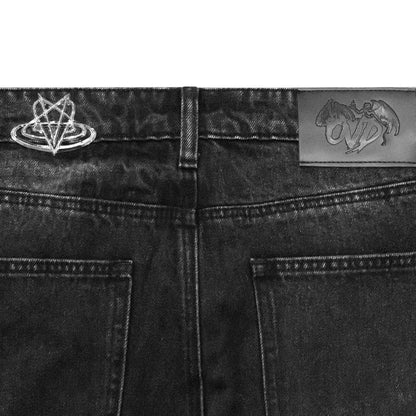 "DRKANGL" TRNSFRMR DENIM — back view
