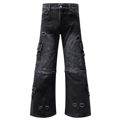 "DRKANGL" TRNSFRMR DENIM — front view