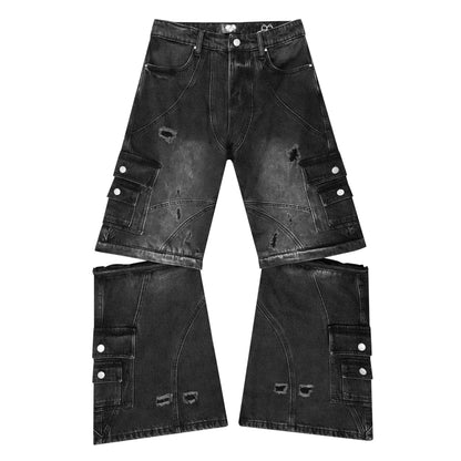 "DRKANGL" TRNSFRMR DENIM — front view
