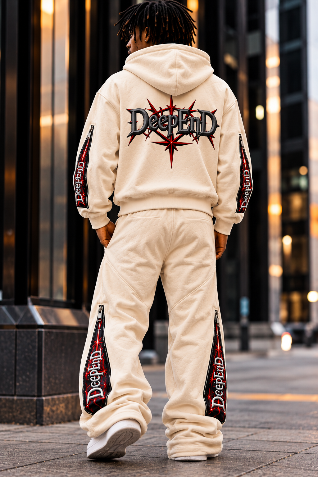 DèɛpEŋD Alter Ego Ghost cream lifestyle back view