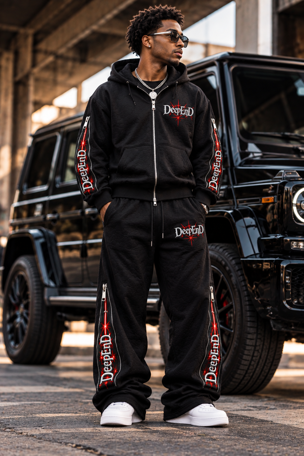 DèɛpEŋD Alter Ego Shadow black lifestyle front view