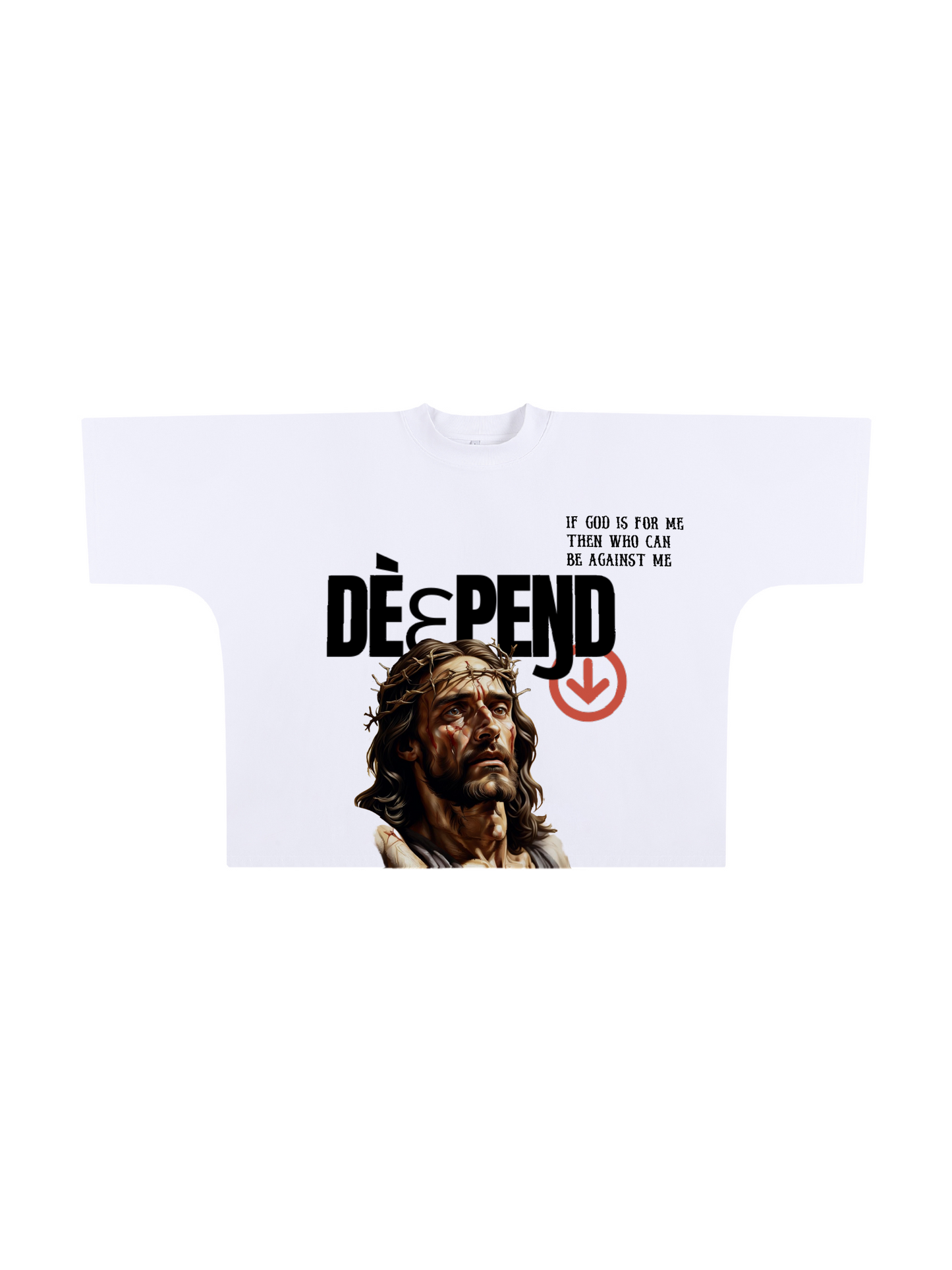 DèɛpEŋD "God For Me" Oversized Tee