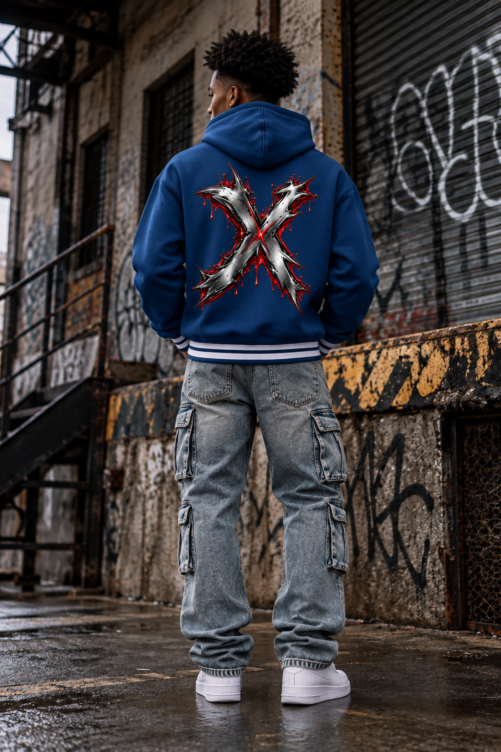 DèɛpEŋD Unbothered Oversized Hoodie