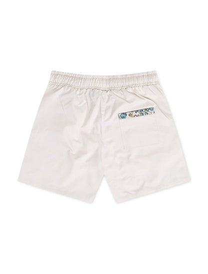 Smoke Rise Fashion Twill Shorts - Chalk — product image 3