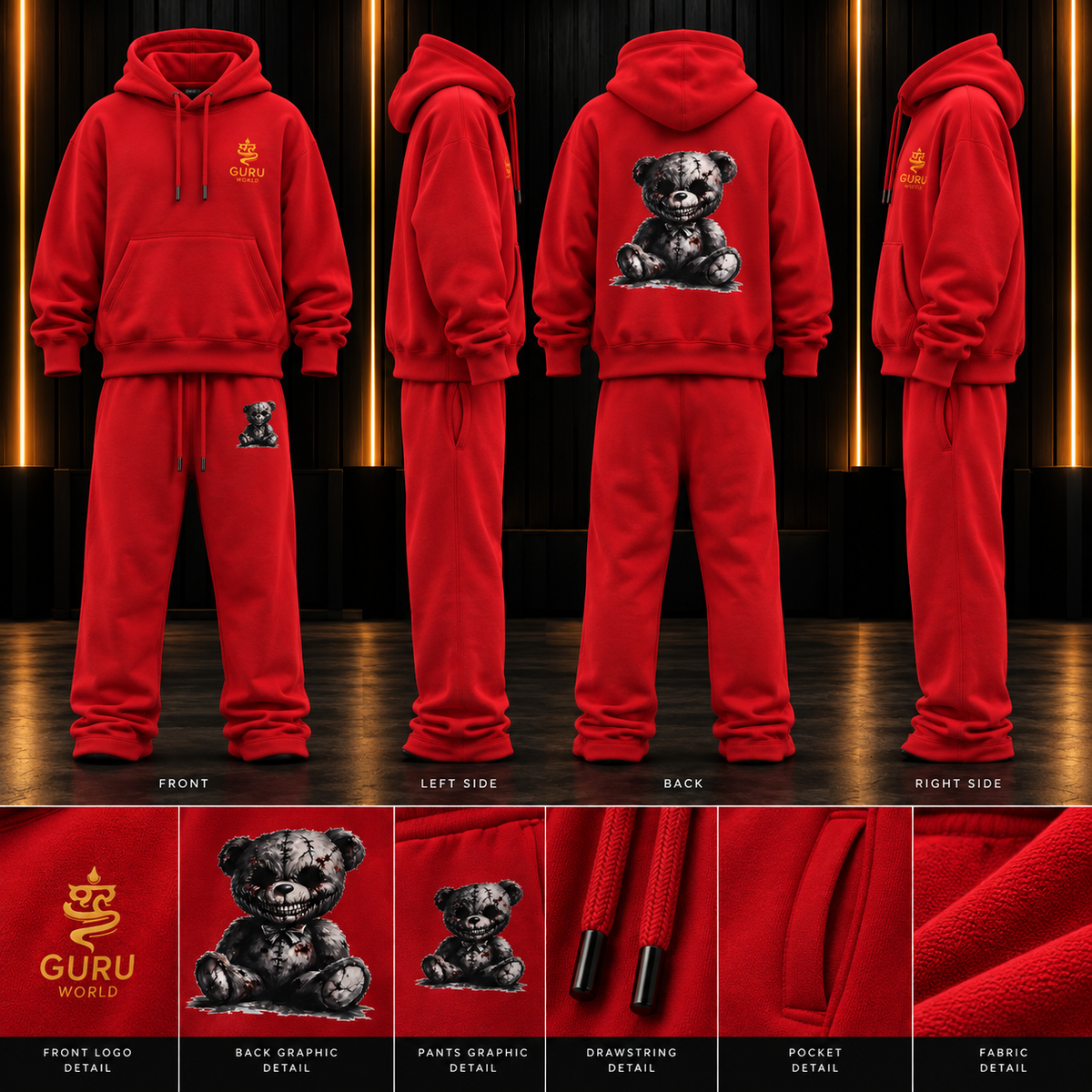 Teddy Mare Stacked Jogger Set